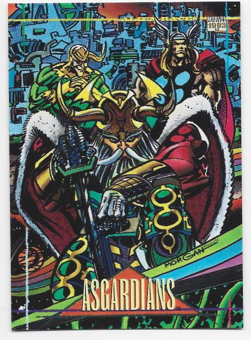 ASGARDIANS - MARVEL UNIVERSE 1993 -  TRADING CARD 122