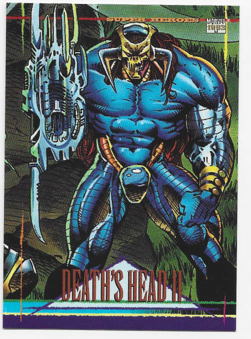 DEATH`S HEAD II - MARVEL UNIVERSE 1993 -  TRADING CARD 134
