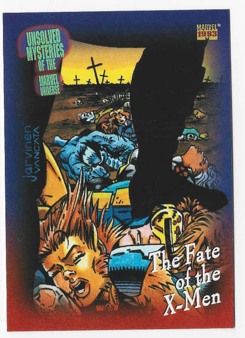 THE FATE of X-MEN - MARVEL UNIVERSE 1993 -  TRADING CARD 140