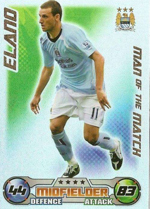 ELANO - TOPPS`MATCH ATTAX` 2008/09 - FOIL `M/MATCH` TRADING CARD