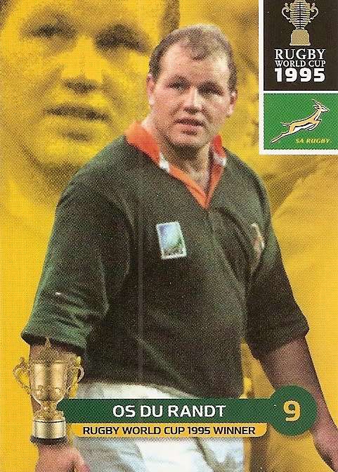OS DU RANDT - BIG BALL 2011 RUGBY WORLD CUP COLLECTION -  BASE TRADING CARD 201