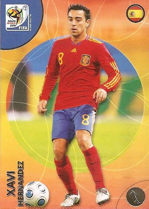 XAVI - PANINI PREMIUM `WORLD CUP 2010` - PREMIUM `BASE` TRADING CARD 96
