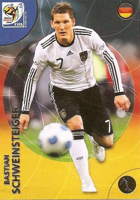 BASTIAN SCHWEINSTEIGER - PANINI PREMIUM `WORLD CUP 2010` - PREMIUM `BASE` TRADING CARD 77