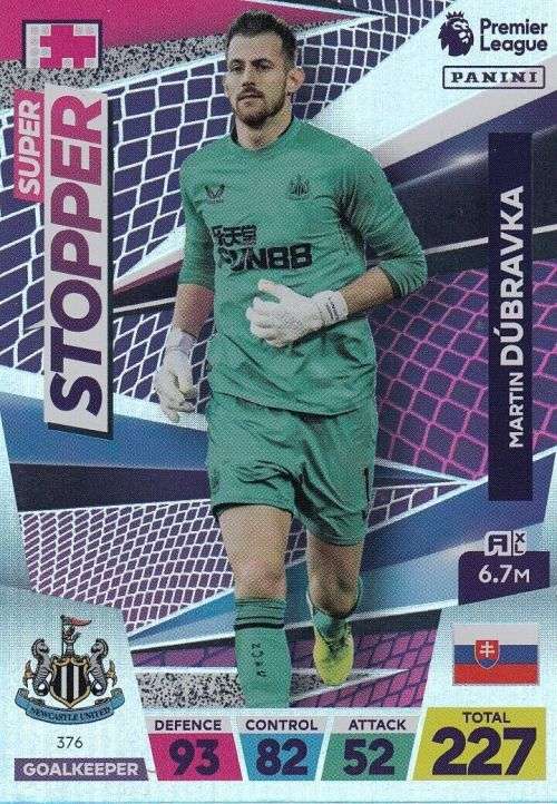 NEWCASTLE UNITED - PANINI English Premier League 2022/23 - COMPLETE TEAM SET of 23 TRADING CARDS