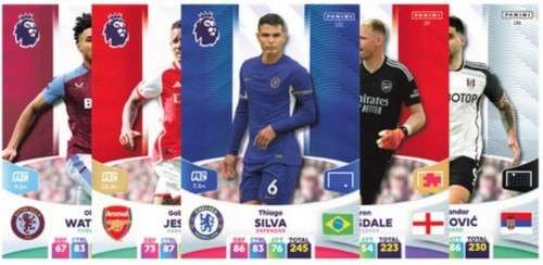 PANINI Adrenalyn English Premier League 2023/24 - BASE and LINE-UP TRADING CARDS - MOST AVAILABLE