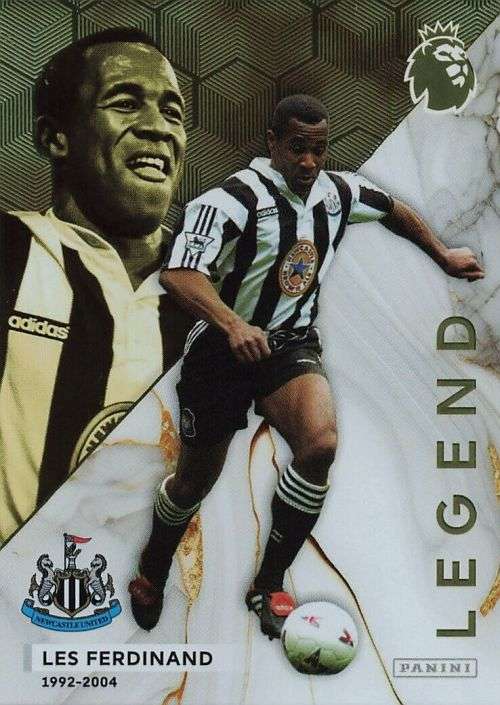 LES FERDINAND - PANINI English Premier League 2023/24 - LEGEND `LIMITED EDITION` TRADING CARD