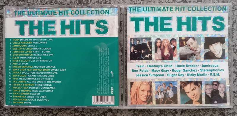 ULTIMATE BIGGEST HITS of 2001  -  MUSIC CD - CD in GOOD CONDITION