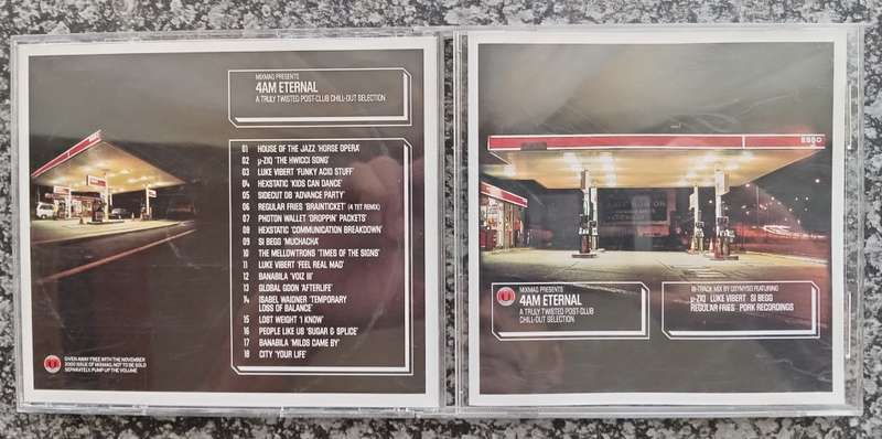 4AM ETERNAL MUSIC CD  -  CLUB VERSION MUSIC CD - CD in GOOD CONDITION