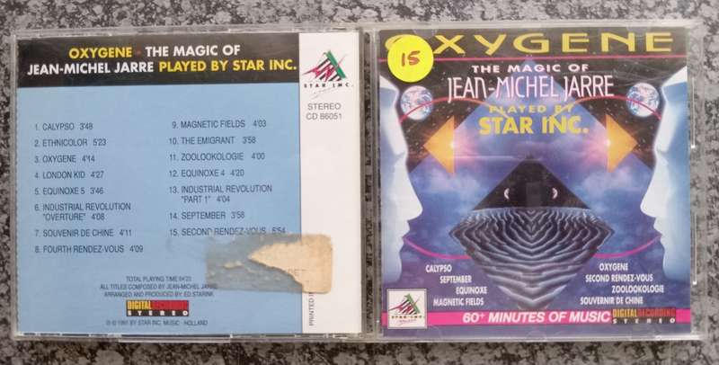 STAR INC - OXYGENE SPECIAL MIX -  MUSIC CD - CD in GOOD CONDITION