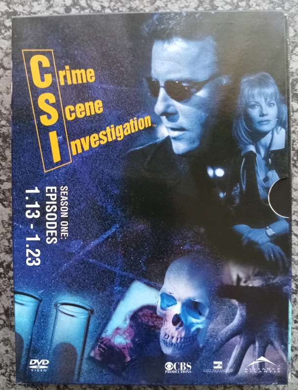 CSI LAS VEGAS  - TV SERIES -  COMPLETE PART 2 SEASON 1  - PART 2 Episodes 13 to 23 - GOOD CONDITION