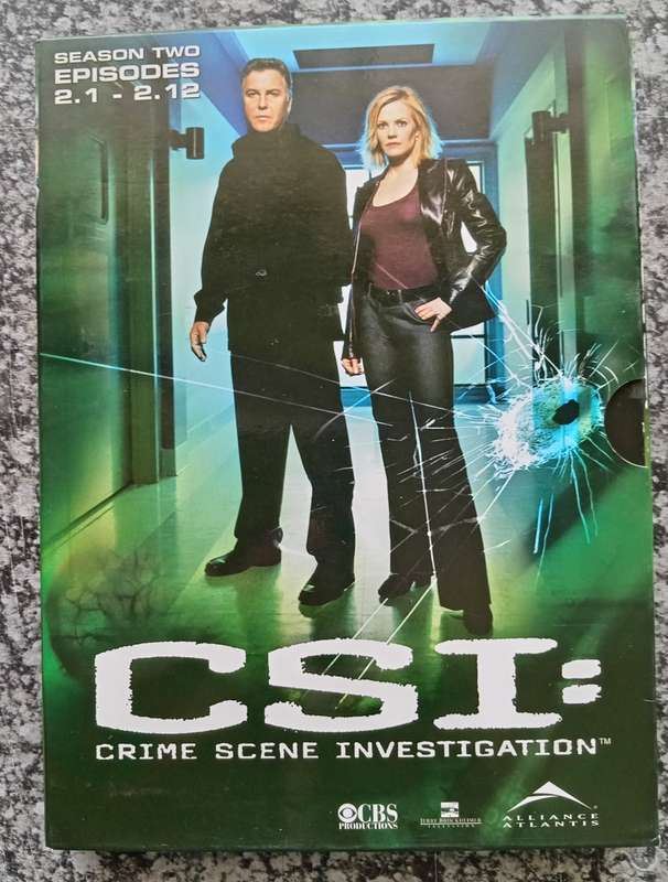 CSI LAS VEGAS  - TV SERIES -  COMPLETE PART 1 SEASON 2 - Part 1 Episodes 1 to 12 - GOOD CONDITION