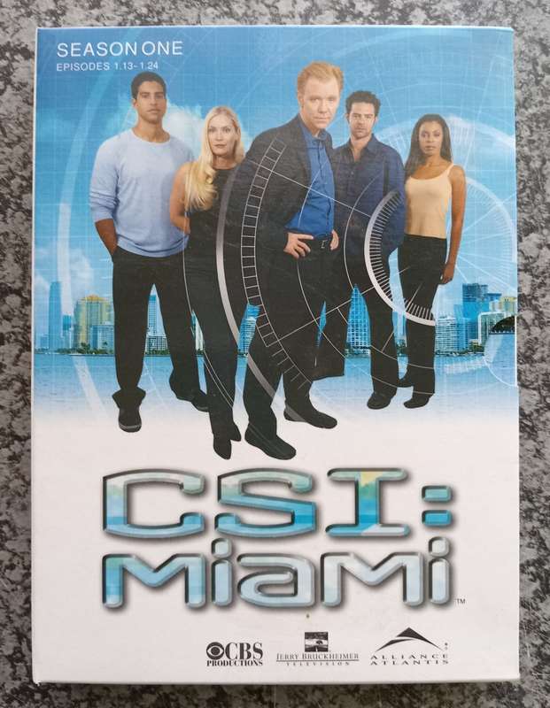CSI MIAMI  - TV SERIES -  COMPLETE PART 2 SEASON  1 - Part 2 Episodes 13 to 24 - GOOD CONDITION