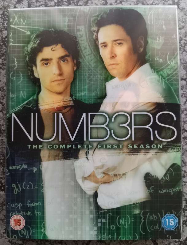 NUMBERS  - TV SERIES -  COMPLETE SEASON  1 - IN GOOD CONDITION