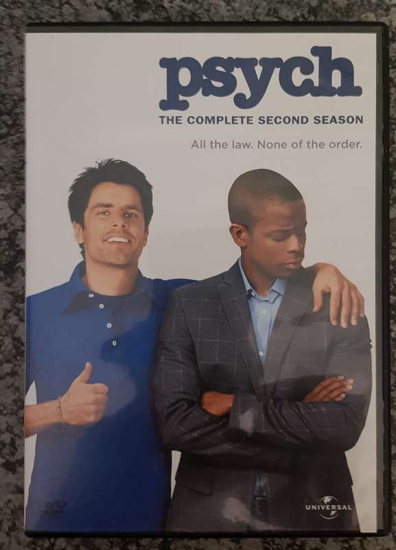 PSYCH - TV SERIES -  COMPLETE SEASON 2 - GOOD CONDITION
