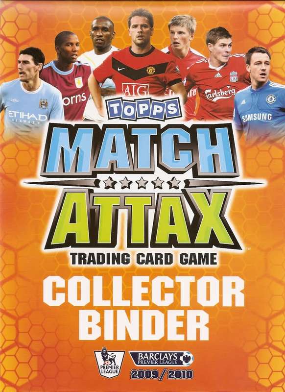 MATCH ATTAX TRADING CARDS -2009/2010 COLLECTION - LOT OF 50 BASE TRADING CARDS - LOT A