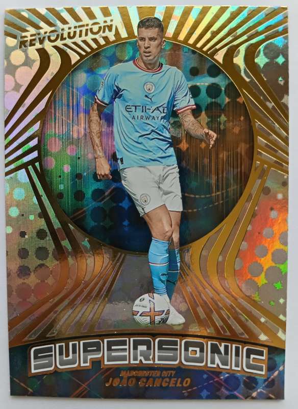 JOAO CANCELO (Man. City) - PANINI P/League Revolution 2023 - `SUPERSONIC`INSERT TRADING CARD