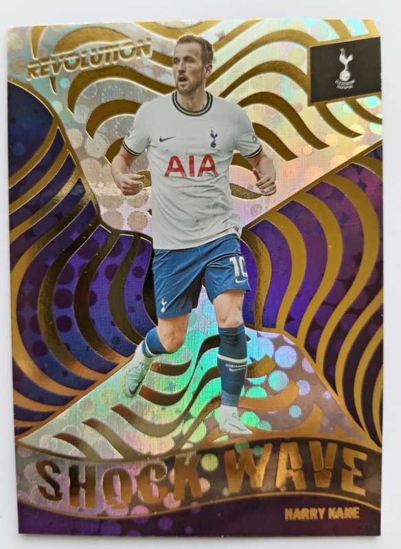 HARRY KANE (Spurs) - PANINI P/League Revolution 2023 - `SHOCK WAVE`INSERT TRADING CARD