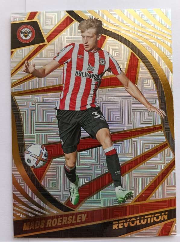 MADS ROERSLEV (Brentford) - PANINI P/League Revolution 2023 - `INFINITE`INSERT TRADING CARD 47