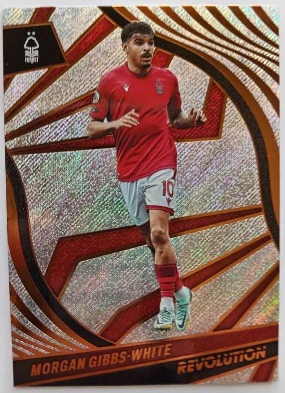 MORGAN GIBBS WHITE (Notts Forest) - PANINI P/League Revolution 2023 -  TRADING CARD 205