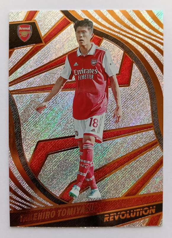 TAKEHIRO TOMIYASU (Arsenal) - PANINI P/League Revolution 2023 -  TRADING CARD 26