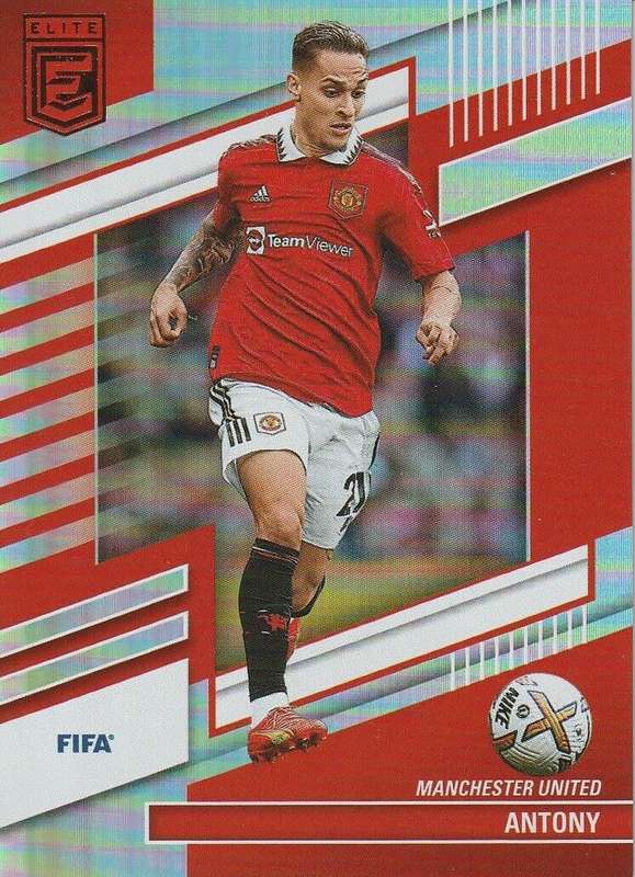ANTONY (Man. United) - PANINI DONRUSS ELITE EPL 2023 -  FOIL TRADING CARD 139