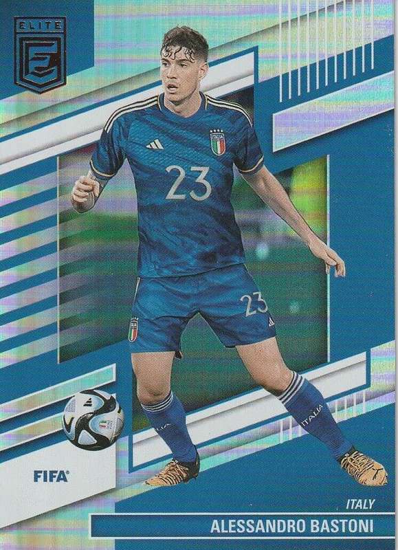 ALEX. BASTONI (Italy) - PANINI DONRUSS ELITE EPL 2023 -  FOIL TRADING CARD 104