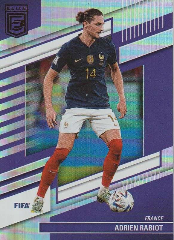 ADRIEN RABIOT (France) - PANINI DONRUSS ELITE EPL 2023 -  ROOKIE FOIL TRADING CARD 83