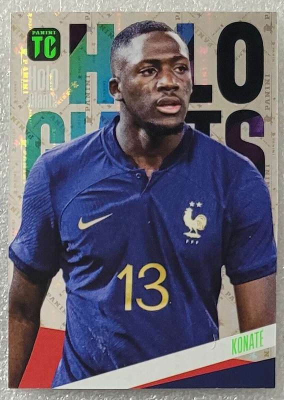 IBRA. KONATE - PANINI `TOP CLASS` 2024 - RARE FOIL `HOLO GIANT` TRADING CARD