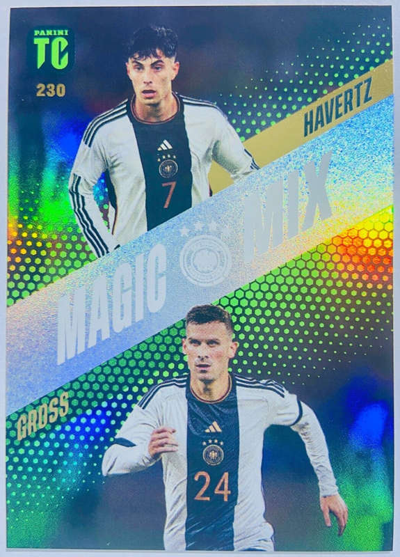 HAVERTZ/GROSS - PANINI `TOP CLASS` 2024 - RARE FOIL `MAGIC MIX` TRADING CARD 230