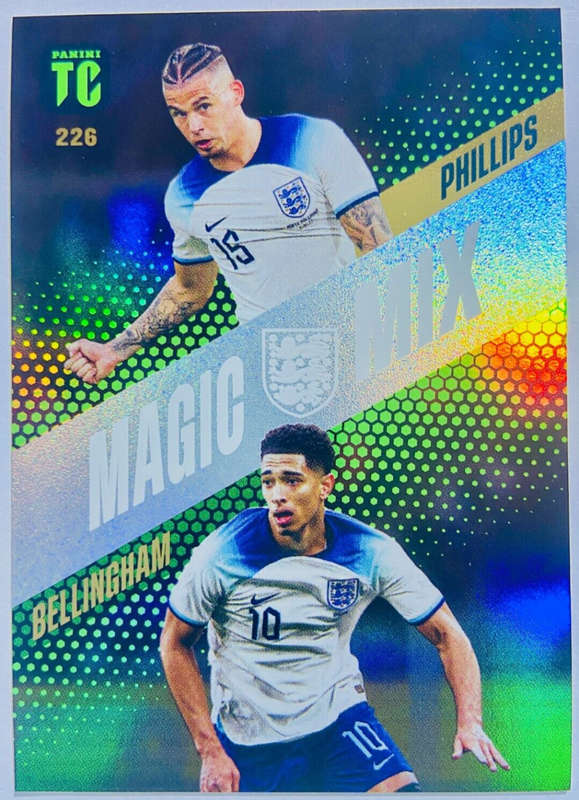 BELLINGHAM/PHILLIPS - PANINI `TOP CLASS` 2024 - RARE FOIL `MAGIC MIX` TRADING CARD 226