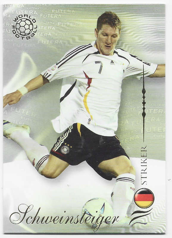 TIM BOROWSKI (Germany) - FUTERA WORLD FOOTBALL 2007 COLLECTION - RARE TRADING CARD 70