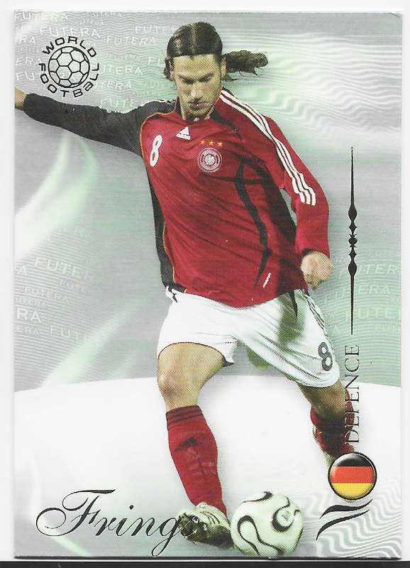 TORSTEN FRINGS (Germany) - FUTERA WORLD FOOTBALL 2007 COLLECTION - RARE TRADING CARD 29