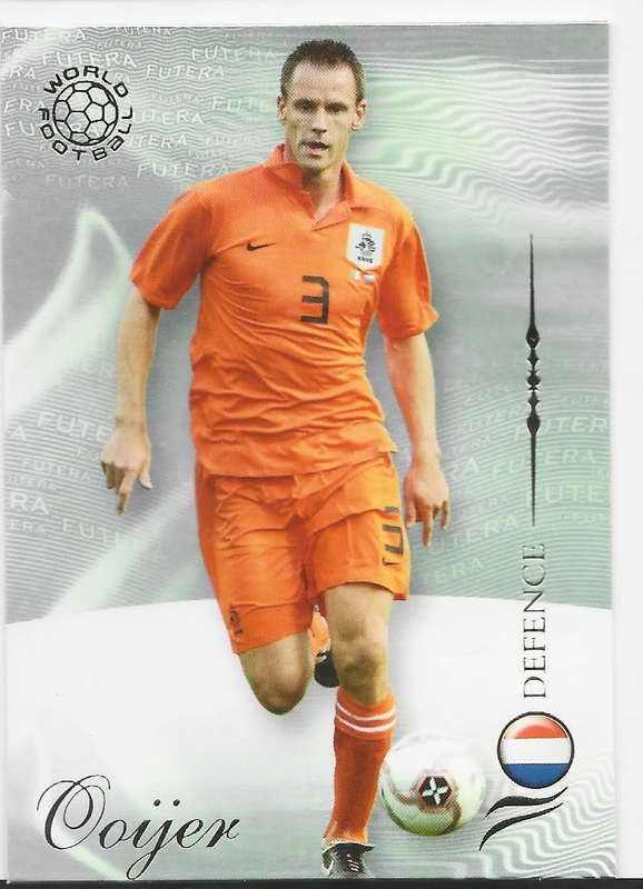 ANDRE OOIJER (Holland) - FUTERA WORLD FOOTBALL 2007 COLLECTION - RARE TRADING CARD 48