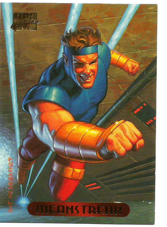 MEAN STREAK - MARVEL MASTERPIECES 1994 TRADING CARD 72