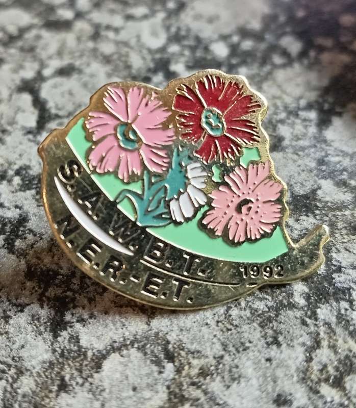 South Africa Woman`s Eastern Transvaal Bowls Tournament 1992 - Bowls Lapel Badge