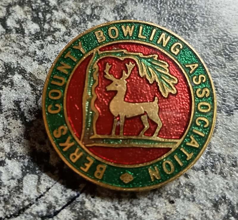 Berks County Bowls Association - Bowls Lapel Badge