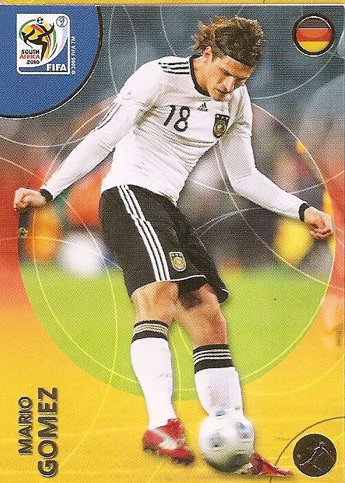 MARIO GOMEZ (Germany) - PANINI PREMIUM `WORLD CUP 2010` - PREMIUM `BASE` TRADING CARD 82