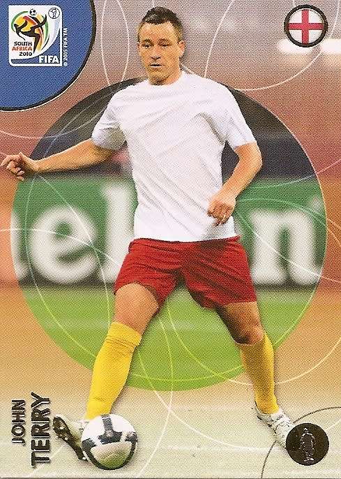 JOHN TERRY (England) - PANINI PREMIUM `WORLD CUP 2010` - PREMIUM `BASE` TRADING CARD 84