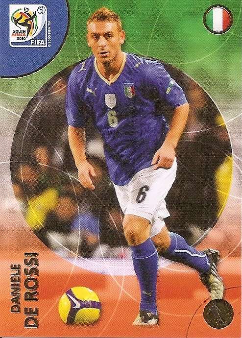 DANIELE DE ROSSI (Italy) - PANINI PREMIUM `WORLD CUP 2010` - PREMIUM `BASE` TRADING CARD 128