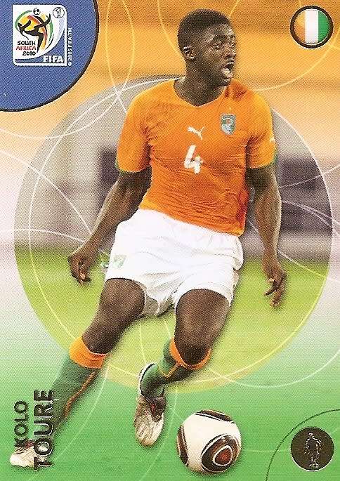 KOLO TOURE (Ivory Coast) - PANINI PREMIUM `WORLD CUP 2010` - PREMIUM `BASE` TRADING CARD 65