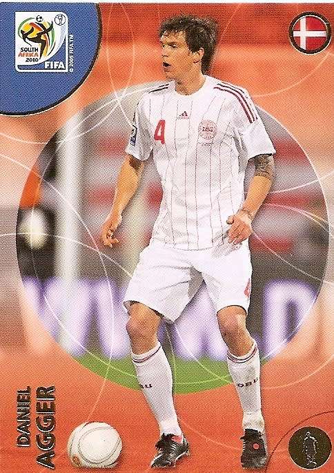 DANIEL AGGER (Danmark) - PANINI PREMIUM `WORLD CUP 2010` - PREMIUM `BASE` TRADING CARD 69