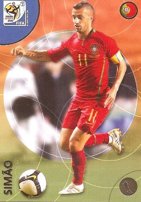 SIMAO (Portugal) - PANINI PREMIUM `WORLD CUP 2010` - PREMIUM `BASE` TRADING CARD 161