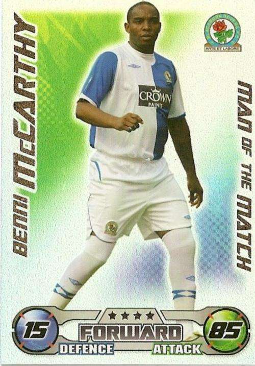 MATCH ATTAX 09 - Benny McCarthy M/Match
