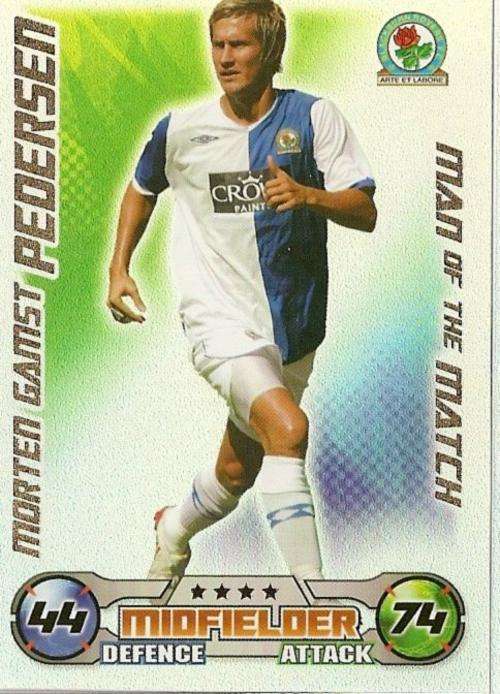 MATCH ATTAX 08/09 - MG PEDERSEN `M/MATCH` CARD