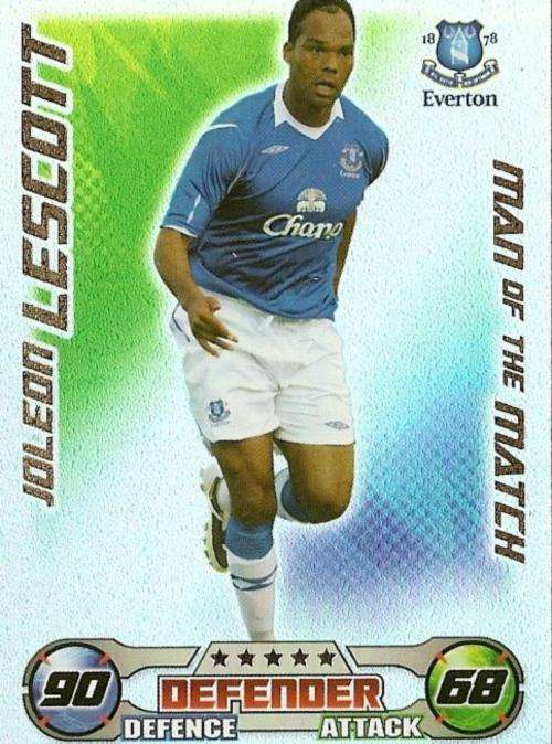 MATCH ATTAX 08/09 - JOLEON LESCOTT M/MATCH