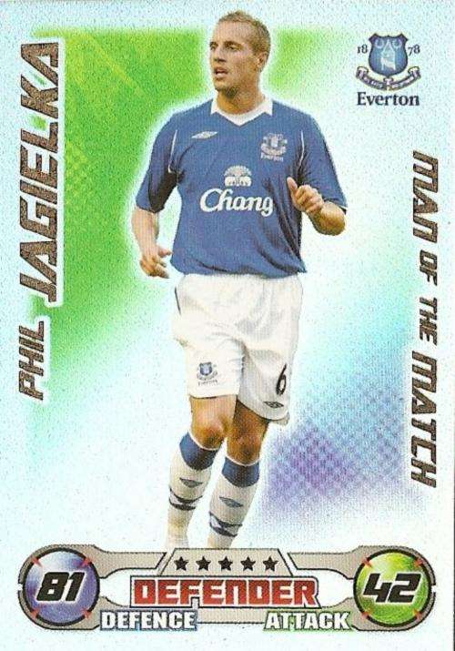 MATCH ATTAX EXTRA 08/09 - PHILL JAGIELKA `M/MATCH` CARD