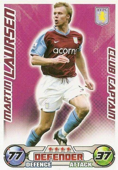 MATCH ATTAX EXTRA 08/09 - MARTIN LAURSEN CLUB CAPTAIN