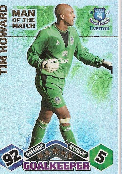 MATCH ATTAX 2009/10 - TIM HOWARD M/MATCH