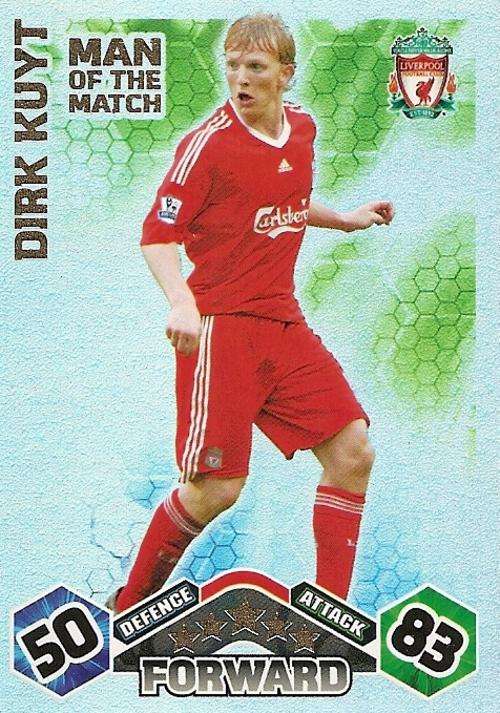 MATCH ATTAX 09/10 - DIRK KUYT M/MATCH