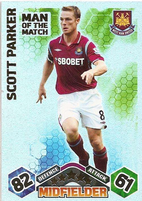 MATCH ATTAX 09/10 - SCOTT PARKER M/MATCH